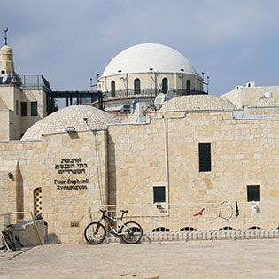 Cztery synagogi sefardyjskie w Jerozolimie