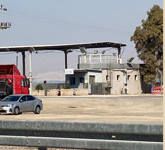 Przejście graniczne Allenby między Izraelem a Jordanią